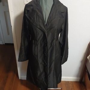Janska Black Women's Rain Coat